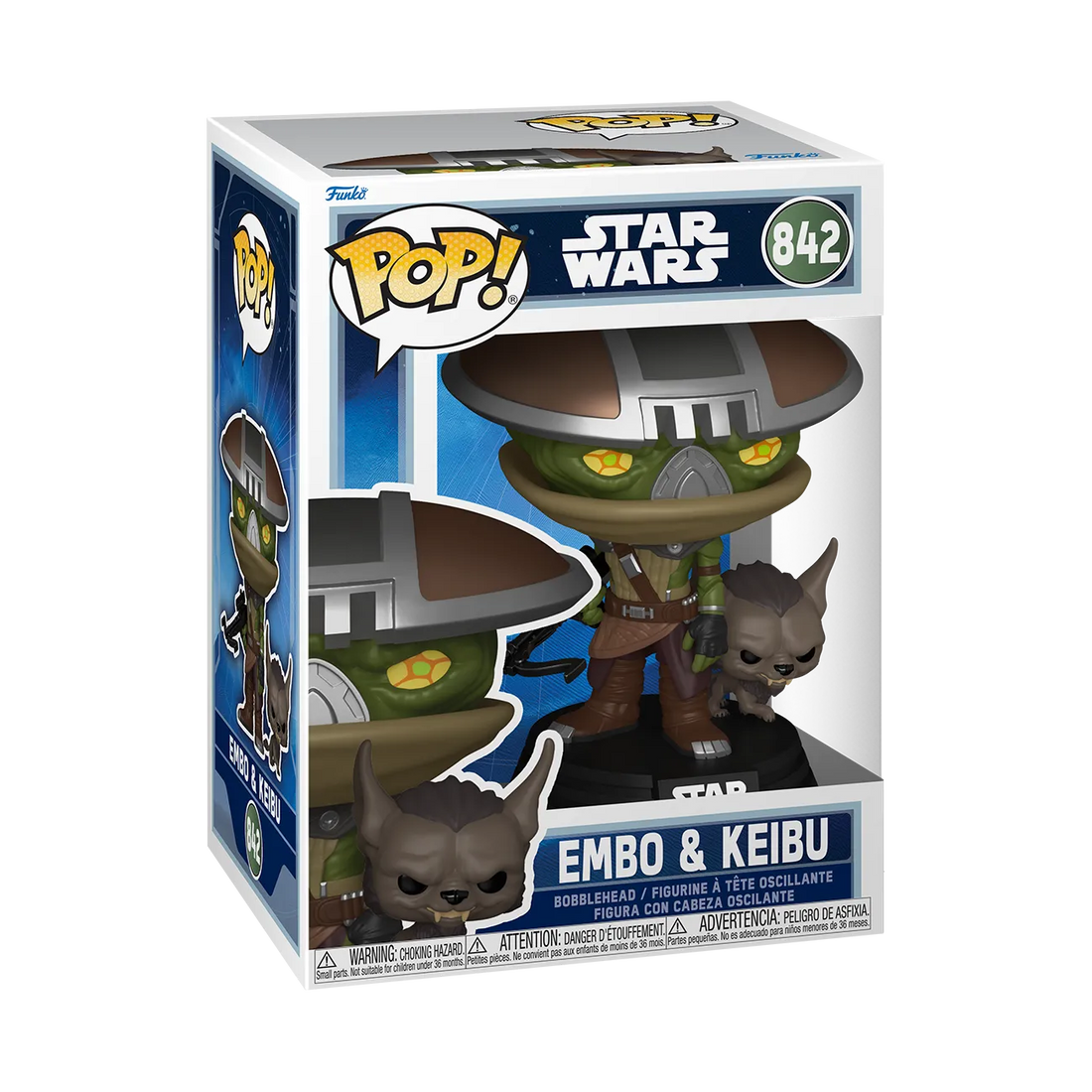 Funko Pop! Mandalorian & Grogu (2026) - Embo & Keibu Vinyl Figure, image 2