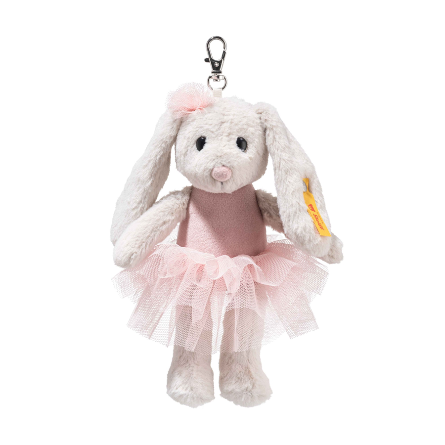 Steiff Hoppie Ballet Rabbit Key Ring Pendant