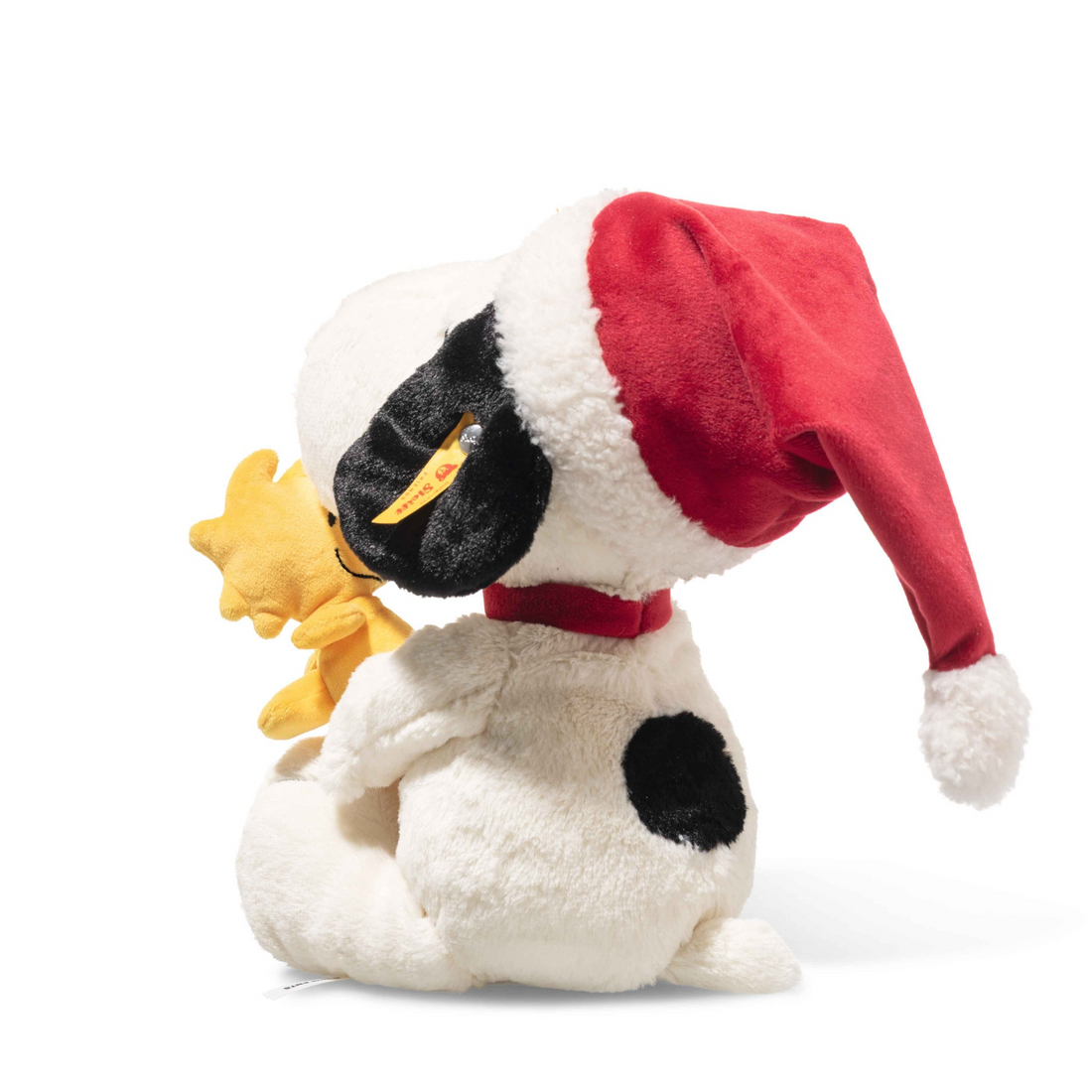 Steiff Snoopy Christmas with Woodstock in Santa hat, image 2
