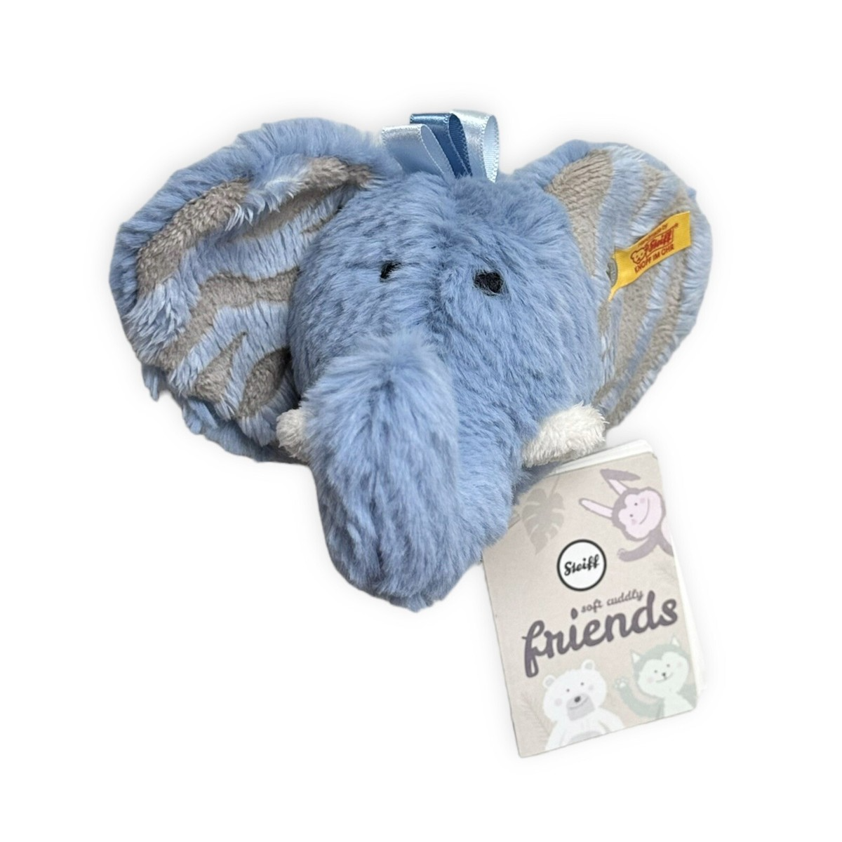 Steiff Soft Cuddly Friends Earz Elephant Rattle