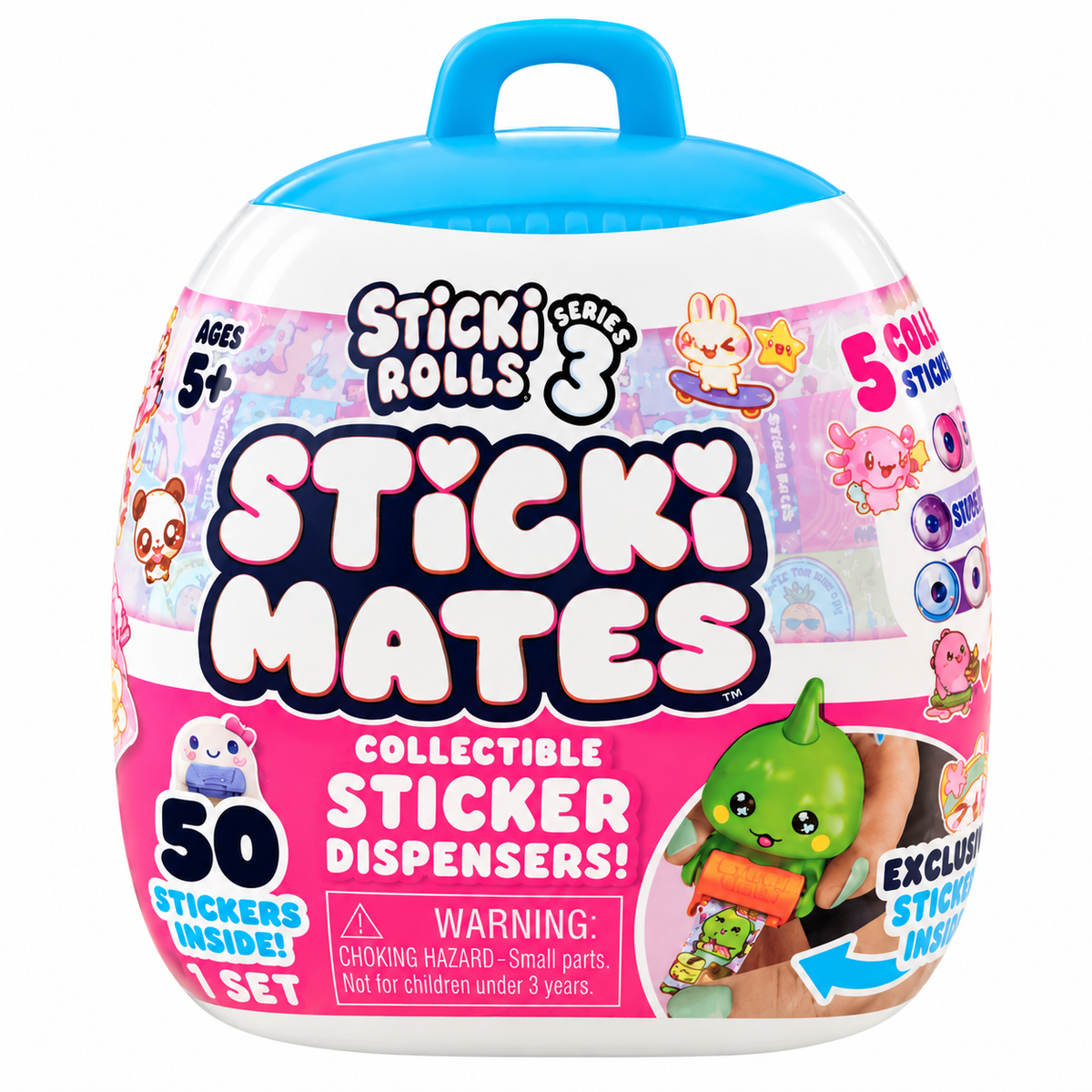 Sticki Rolls Sticki Mates Series 3 Blind Capsule