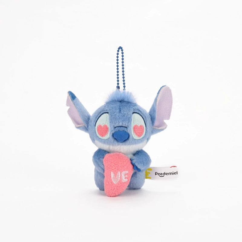 Stitch & Angel Magnetic Love Duo Plush Charm - 10cm, image 3