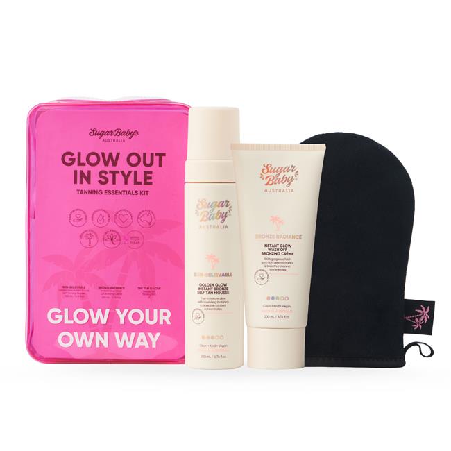 Sugar Baby Glow Out In Style Essential Tanning Gift Set