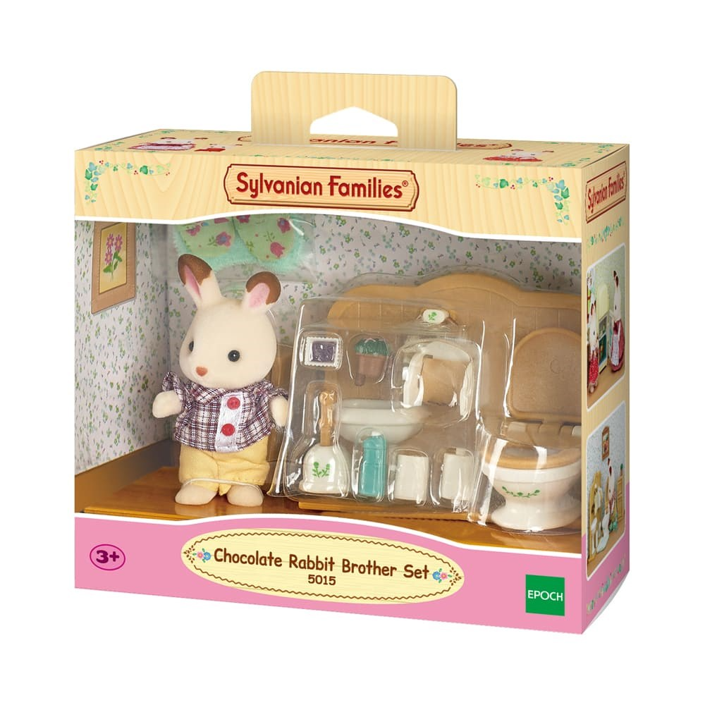 Sylvanian Families Chocolate Rabbit Brother Set