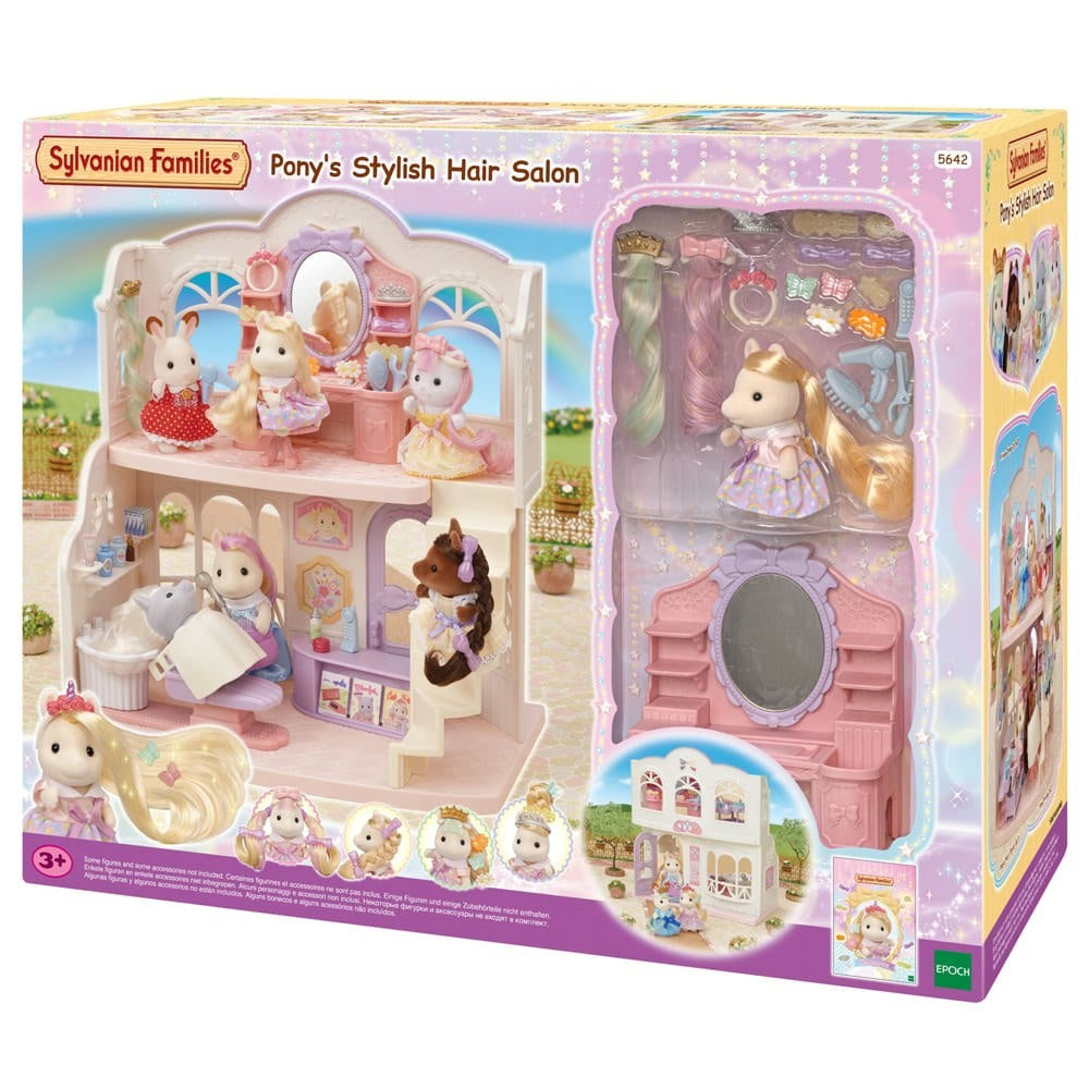 Sylvanian Families Pony's Stylish Hair Salon