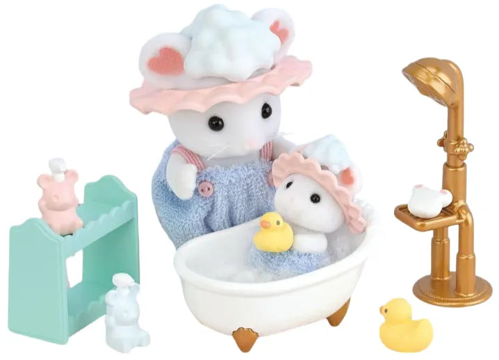 Sylvanian Families Bath Time Bubble Siblings, image 5