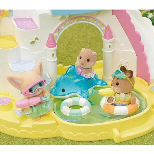 Sylvanian Families Nursery Friends Pool Fun Trio, image 6