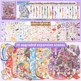 Telado 2.5D Deco Scene Sticker Book Ver.3 – 10 Miniature Scenes