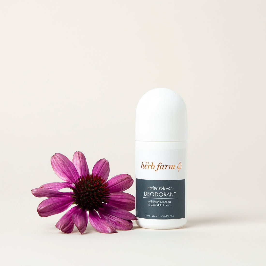 The Herb Farm Active Roll-on Natural Deodorant 50ml