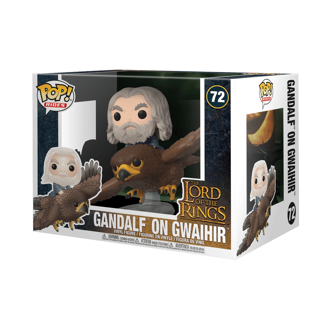Funko Pop! Ride Lord of The Ring - Gandalf with Gwahir Vinyl Figure, image 2