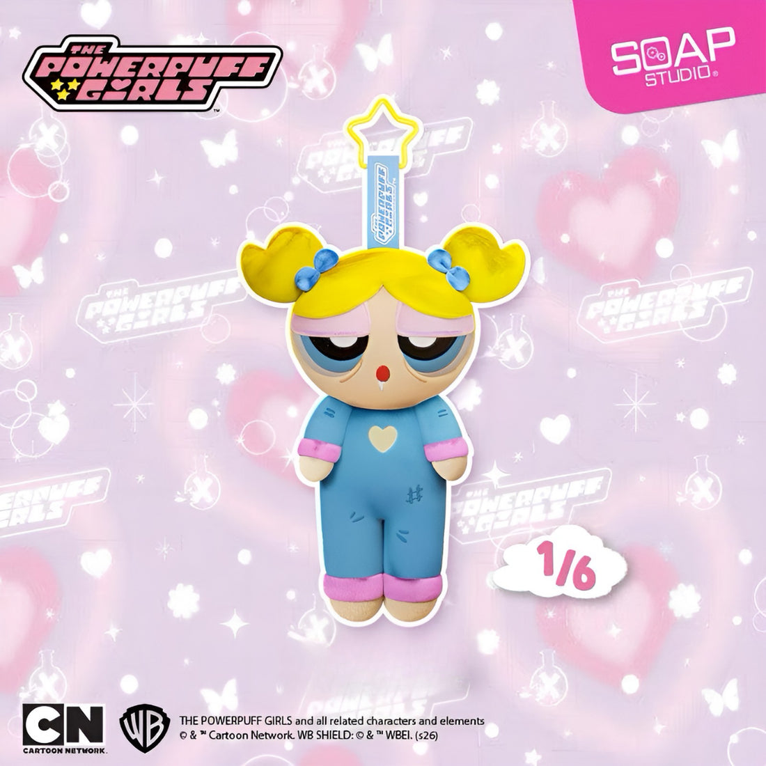 The Powerpuff Girls Cozy Moment Plush Bag Charm Blind Box, image 3