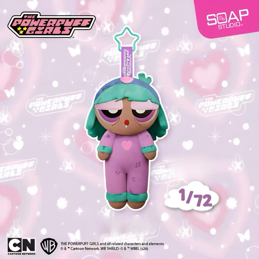 The Powerpuff Girls Cozy Moment Plush Bag Charm Blind Box, image 9