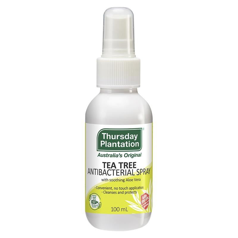 Thursday Plantation Tea Tree Antibacterial Spray With Aloe Vera 100ml