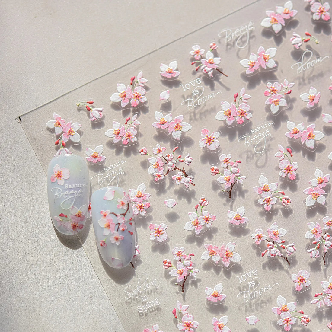 Tomoni Modern Nail Art Stickers – Jelly & 3D Embossed Designs, image 7