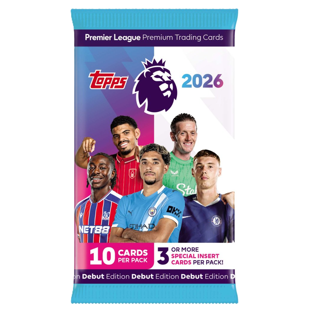 Topps 2026 Premier League Trading Card Mega Multipack