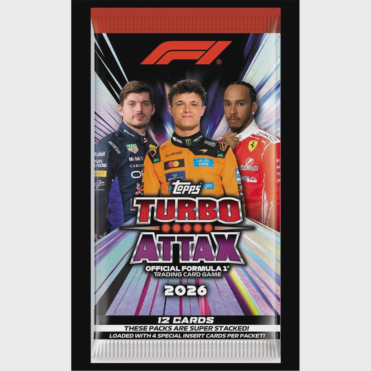 Topps Formula 1 Turbo Attax 2026 Booster Pack
