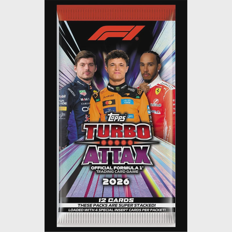 Topps Formula 1 Turbo Attax 2026 Booster Pack