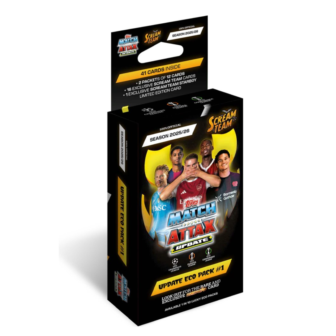 Topps UCC Match Attax 2025/2026 Edition Eco Hanger Box - Scream Team
