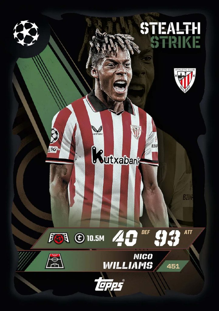 Topps UEFA MA Champions League 2025/2026 Edition Trading Card ECO Hanger Box, image 5