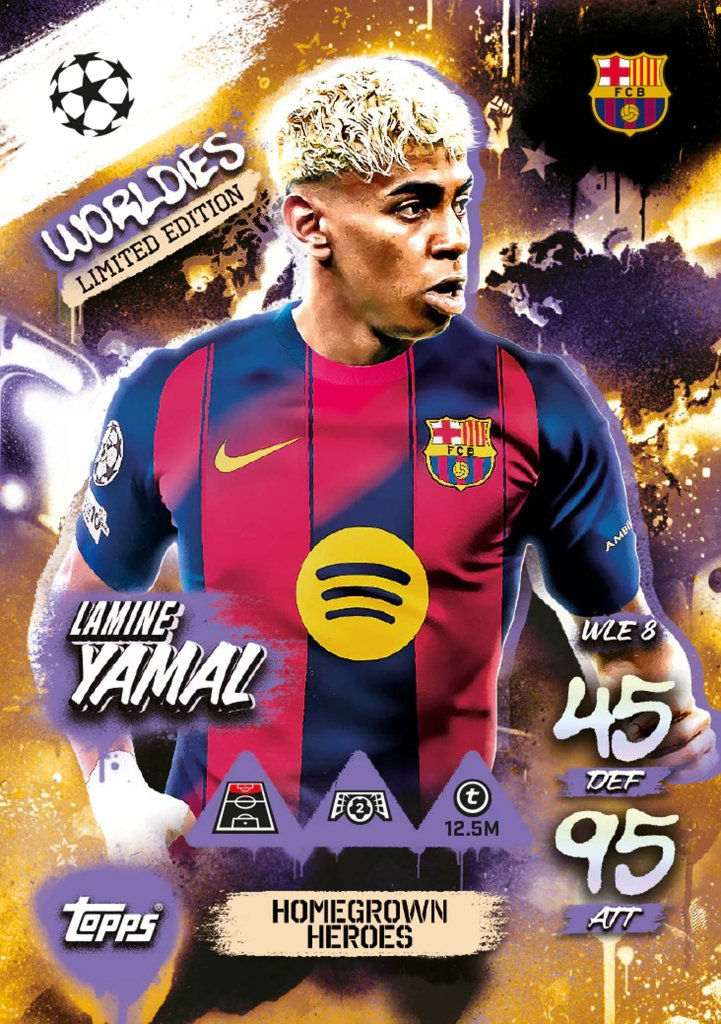 Topps UEFA MA Champions League 2025/2026 Edition Trading Card Mini Tin, image 11