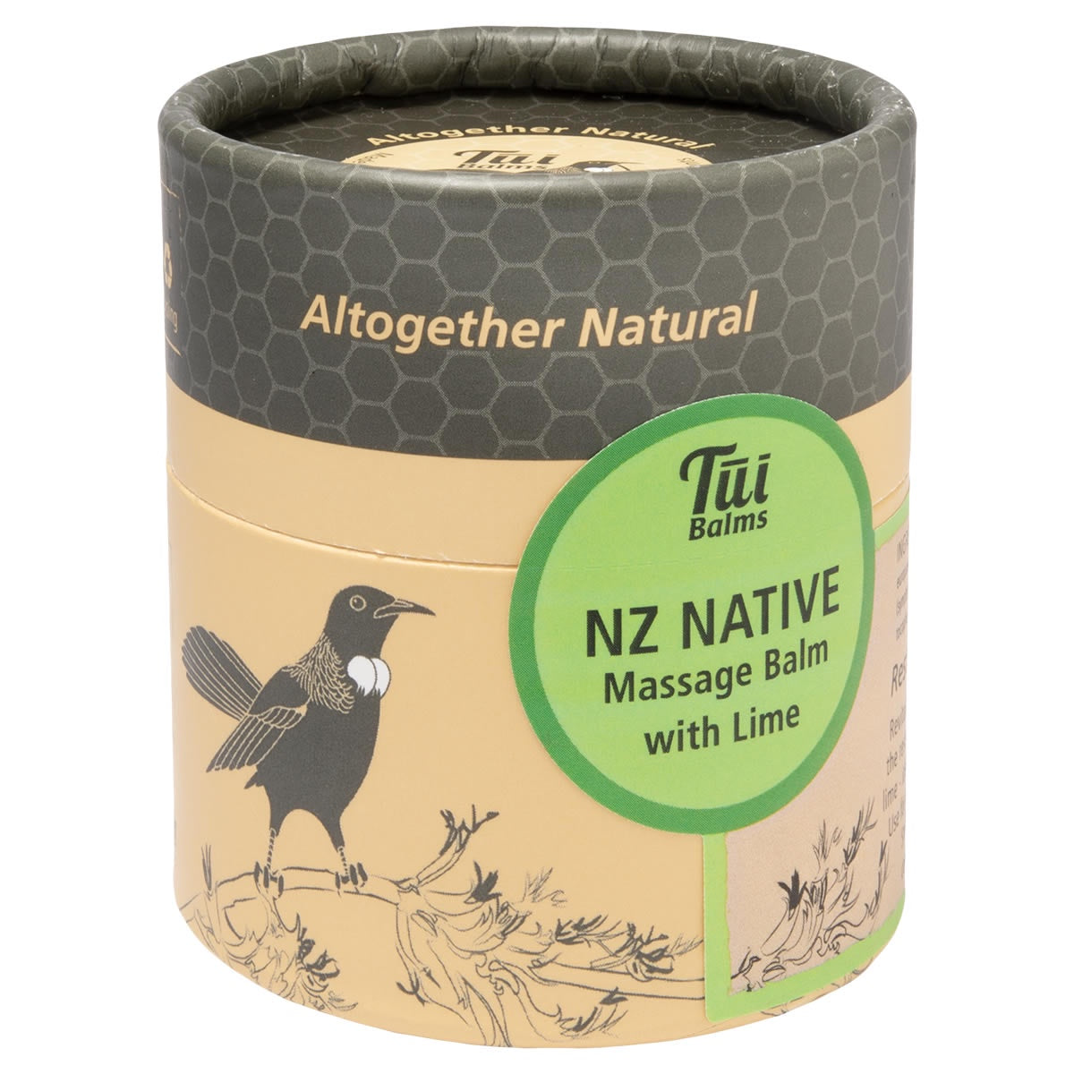 Tui Balms Massage & Body Balm - NZ NATIVE with Lime