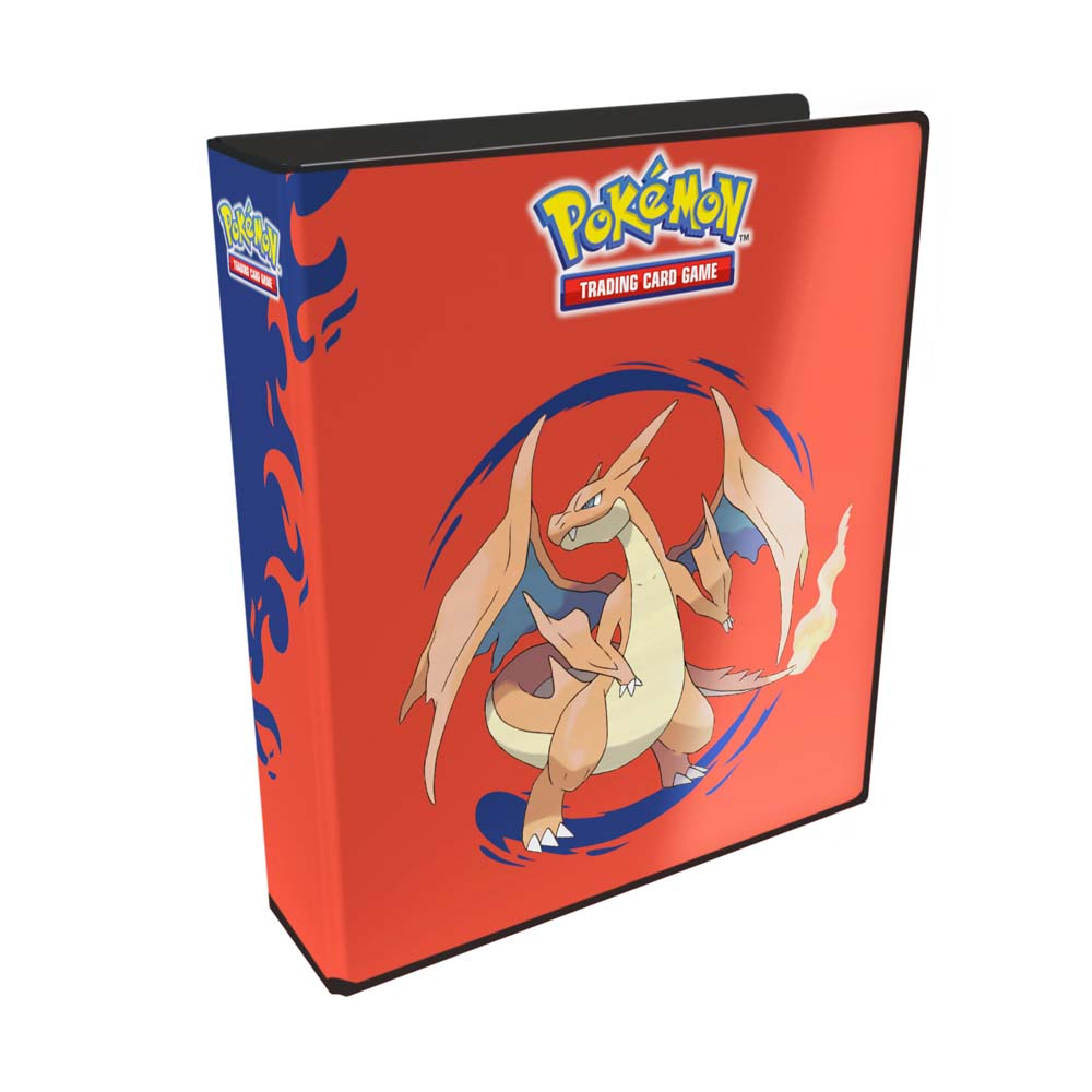 Ultra Pro Pokémon TCG 2" Ring Binder Album - Mega Charizard X & Mega Charizard Y with bold artwork