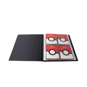 Ultra Pro Pokémon TCG 4-Pocket Portfolio - Mega Charizard X & Mega Charizard Y opened to showcase card slots.