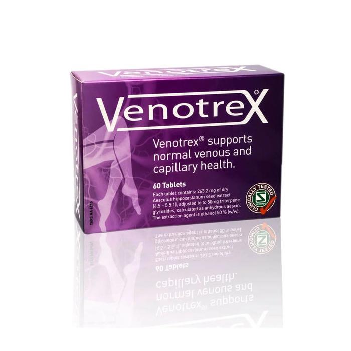 Venotrex  Vein and Capillary Health 263mg 60 Tablets