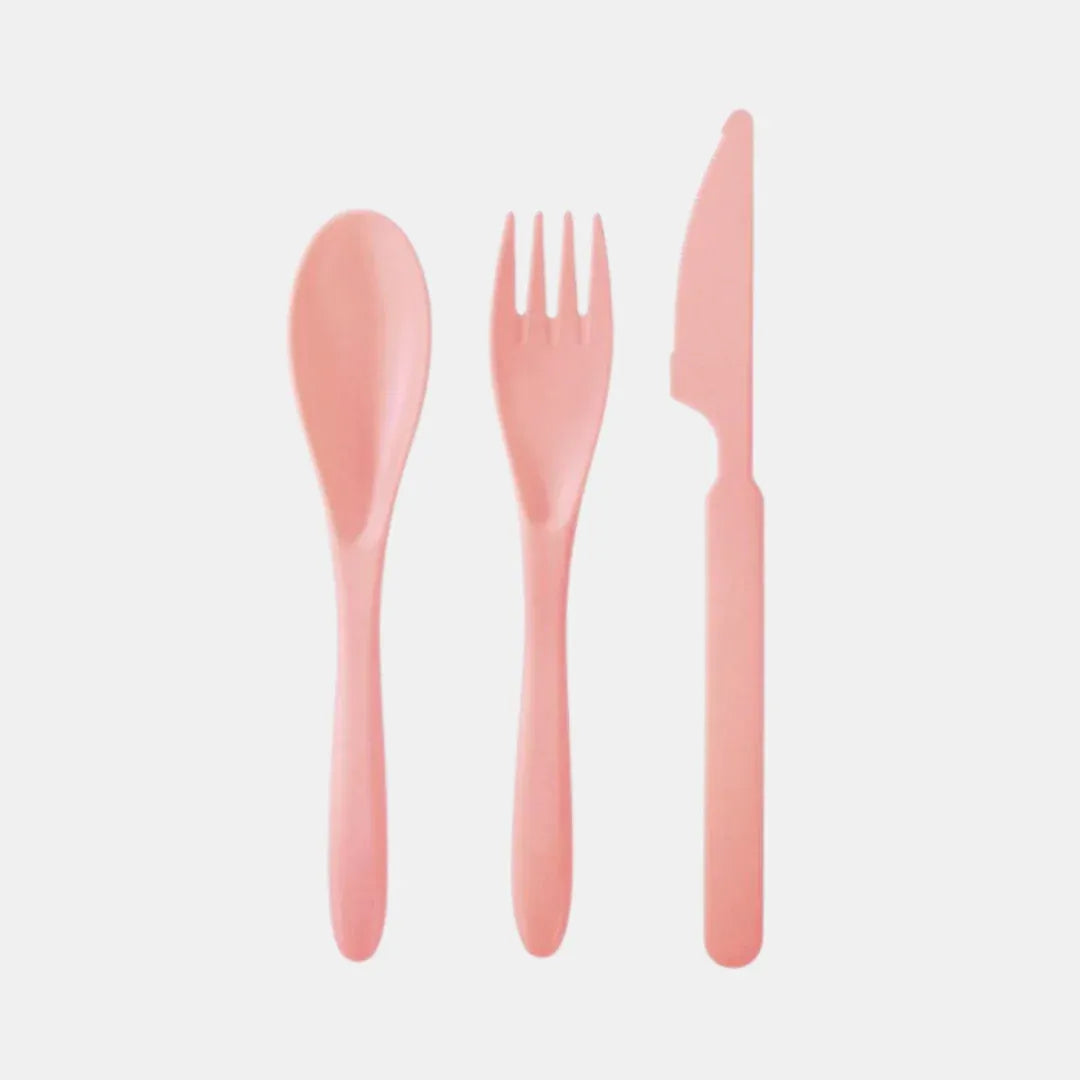 isGift Wheat Straw Cutlery Set - Assorted Colours, image 4