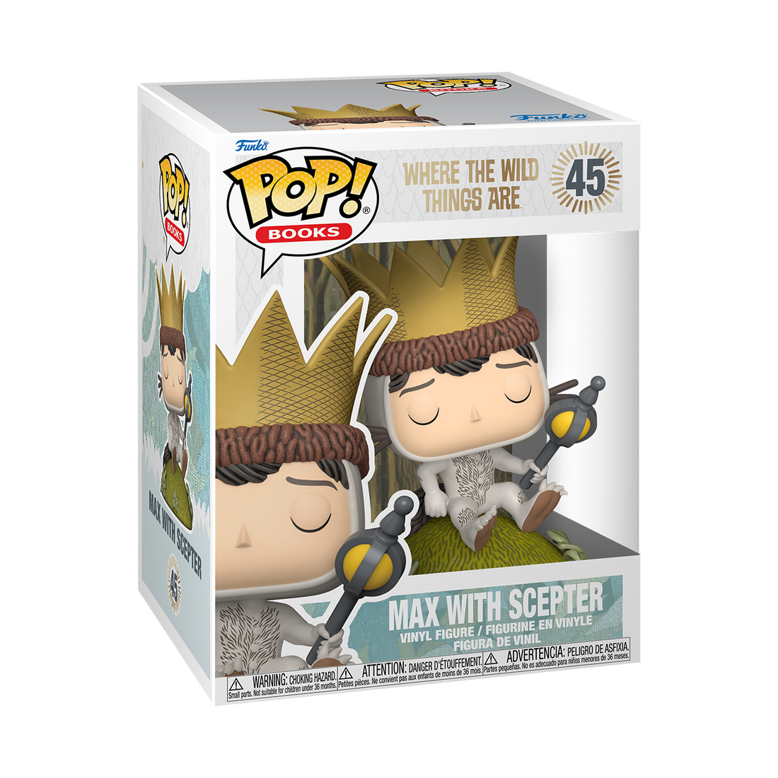 Funko Pop! Premium Where the Wild Things Are - Max with Scepter Vinyl Figure, image 2