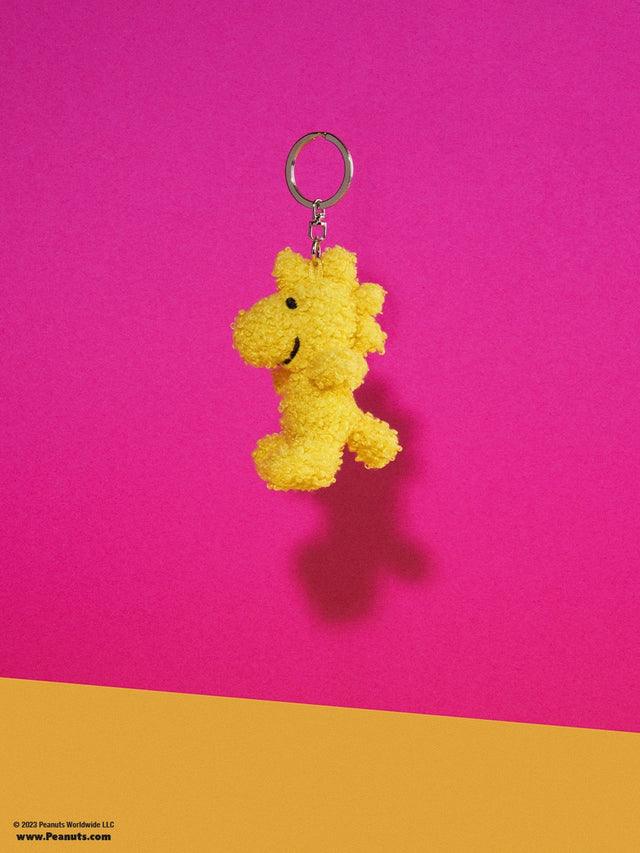 Bon Ton Toys Peanuts Woodstock Tiny Teddy Yellow Keychain, image 2
