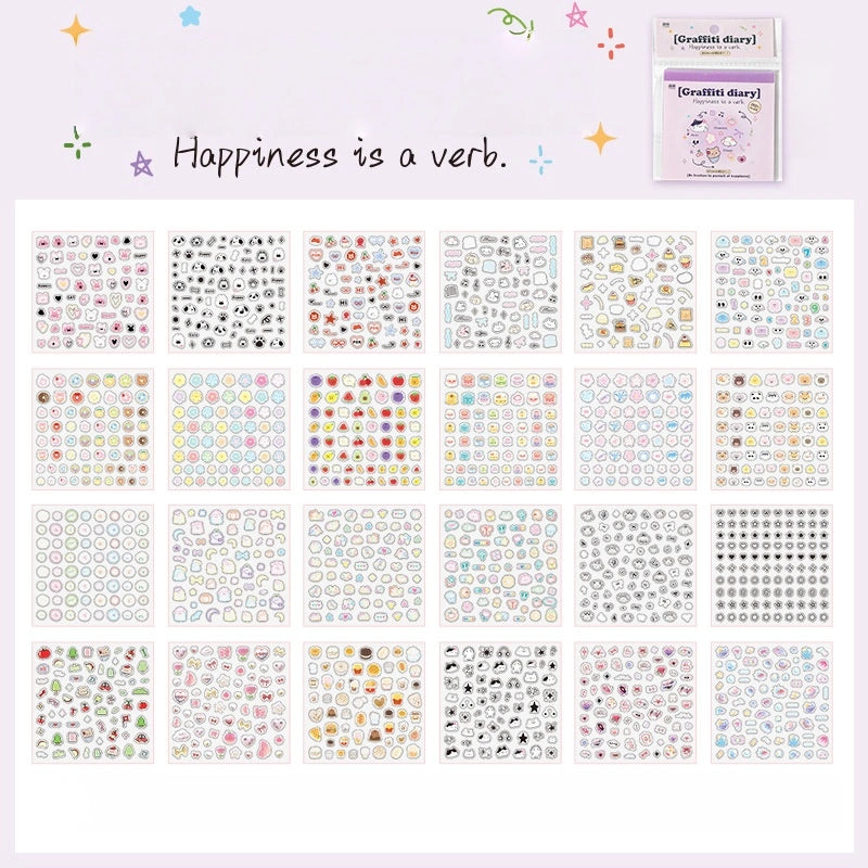 YiLan Mini Deco PET Sticker Book, image 3