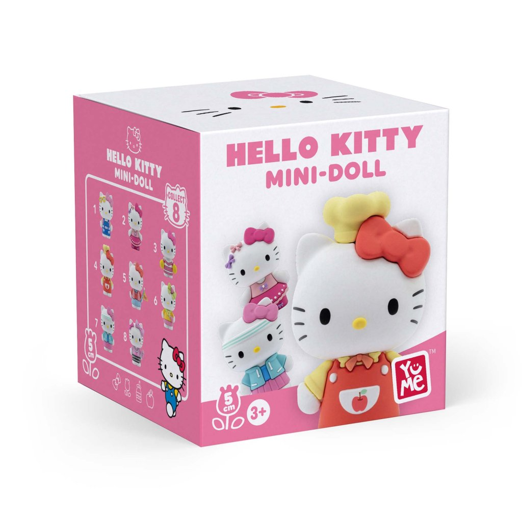 YuMe Hello Kitty Dress Up Diary 5cm Figure Outfit Collection Blind Box