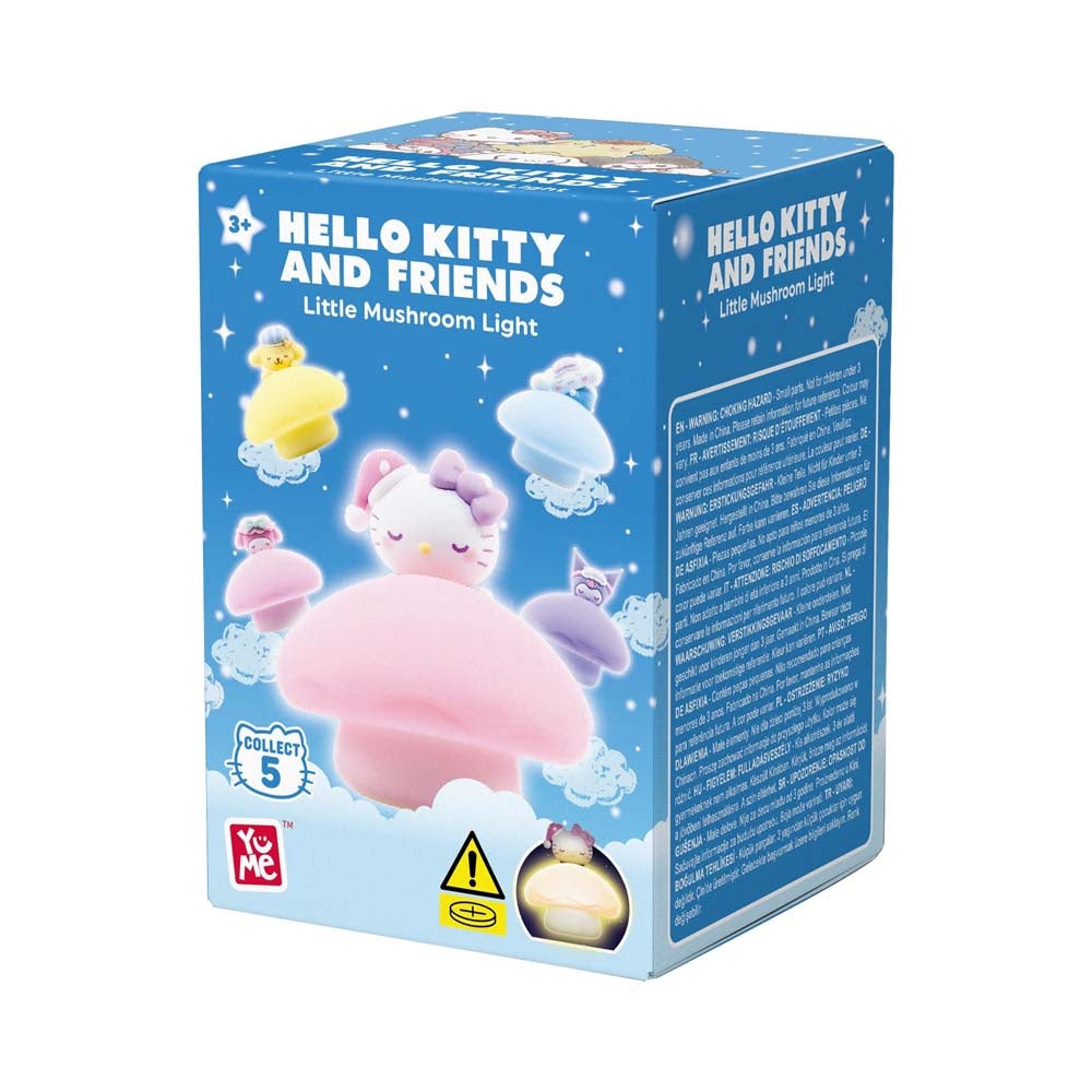 YuMe Hello Kitty and Friends Little Mushroom Night Light Blind Box