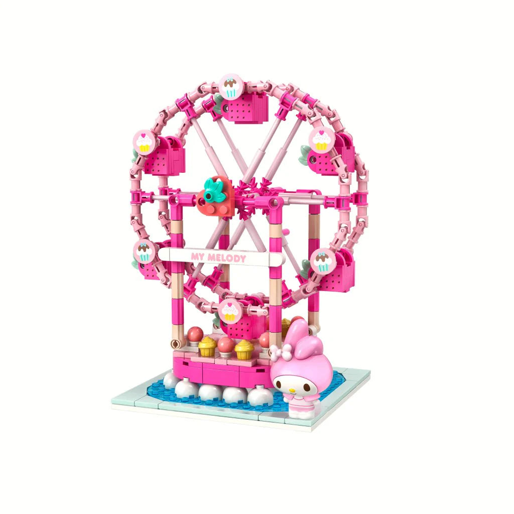 YuMe Summer Wunderland - My Melody Ferris Wheel Building Blocks