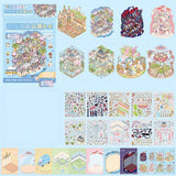 Zaomo Miniature Scene Builder PET Sticker Book - Island Series