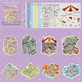 Zaomo Town Series 2.5D Deco Scene Sticker Book