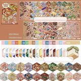 Zaomo Town Series 2.5D Deco Scene Sticker Book