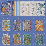 Zaomo Town Series 2.5D Deco Scene Sticker Book