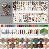 Zaomo Town Series 2.5D Deco Scene Sticker Book