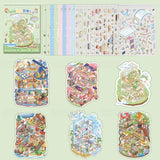Zaomo Town Series 2.5D Deco Scene Sticker Book
