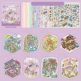 Zaomo Town Series 2.5D Deco Scene Sticker Book