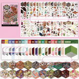 Zaomo Town Series 2.5D Deco Scene Sticker Book
