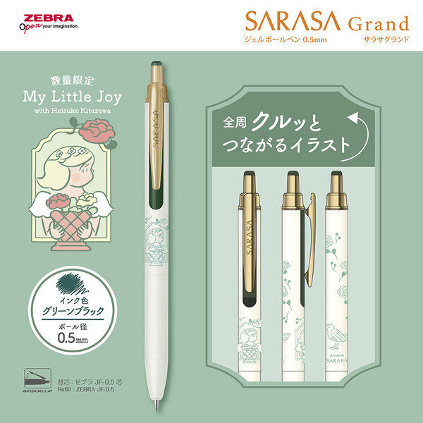Zebra Sarasa Grand Gel Pen 0.5mm – My Little Joy Edition, image 6