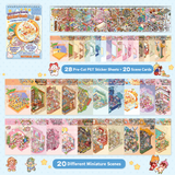 Zhanmu 2.5D Deco Scene Sticker Book Ver.3