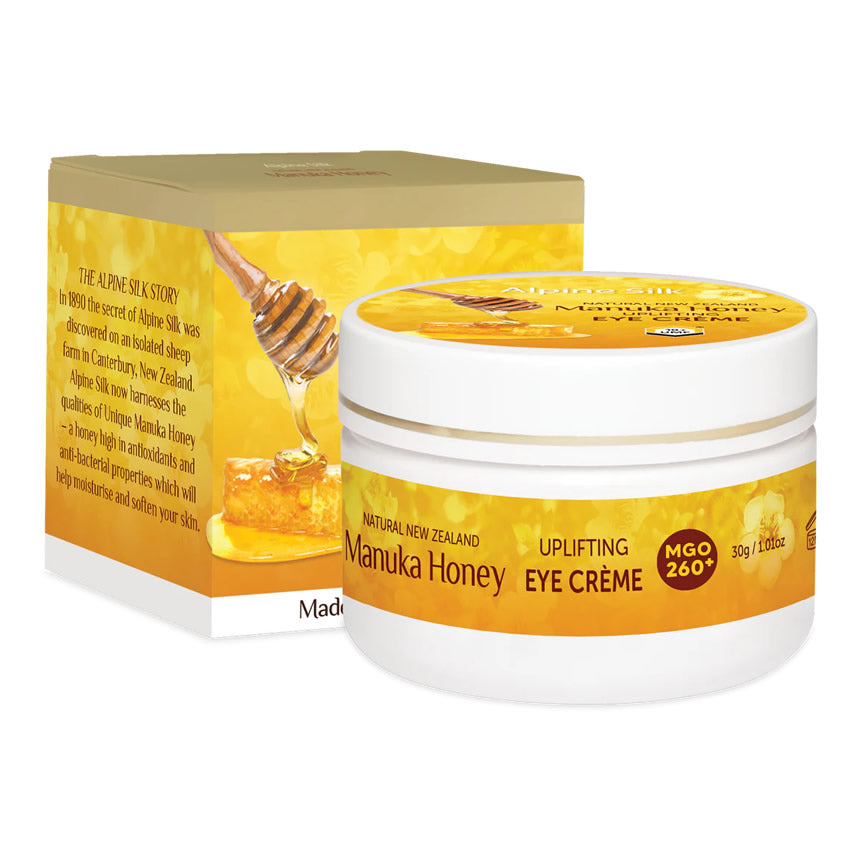 Alpine Silk Manuka Honey Eye Cream 30g, Eye Creams, OCARE NZ