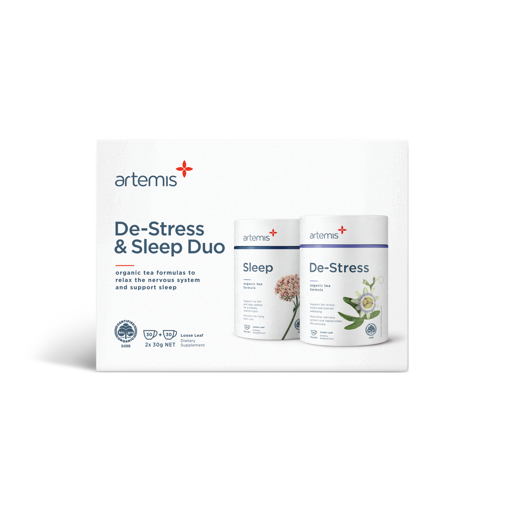 Artemis Organic Tea - De-Stress & Sleep Duo