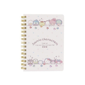 Notebook with Sanrio character design on a white background