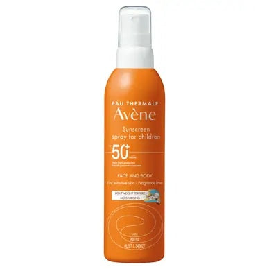 Avene SPF50+ Sunscreen Children Spray 200ml, Sun Protection, OCARE NZ