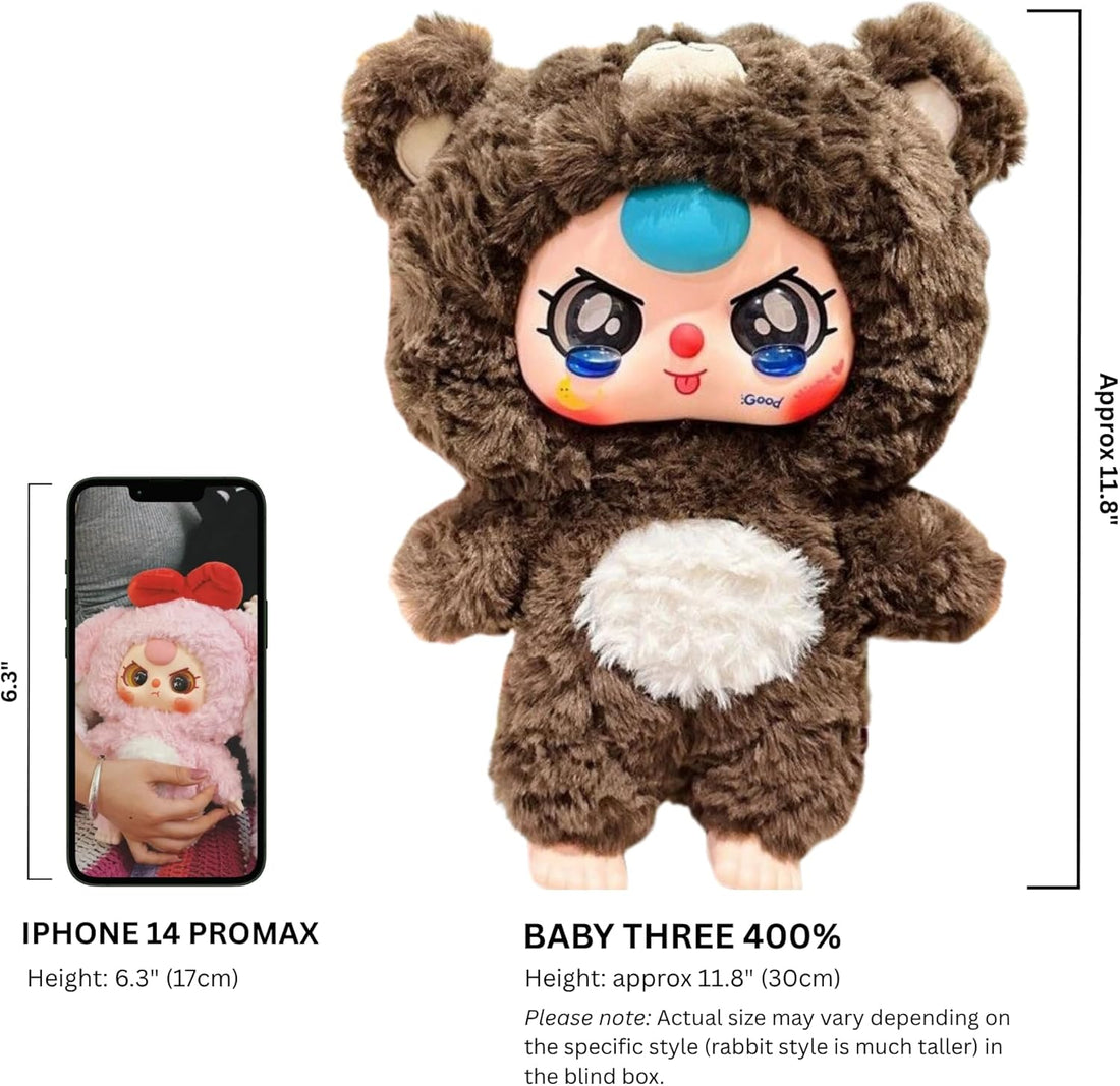 Baby Three V1 400% Big Plush Animal Series Blind Box, image 5